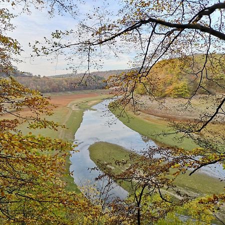 Ferienhaus Schoene Aussicht Ferienwohnung Gruen Hemfurth-Edersee Luaran gambar